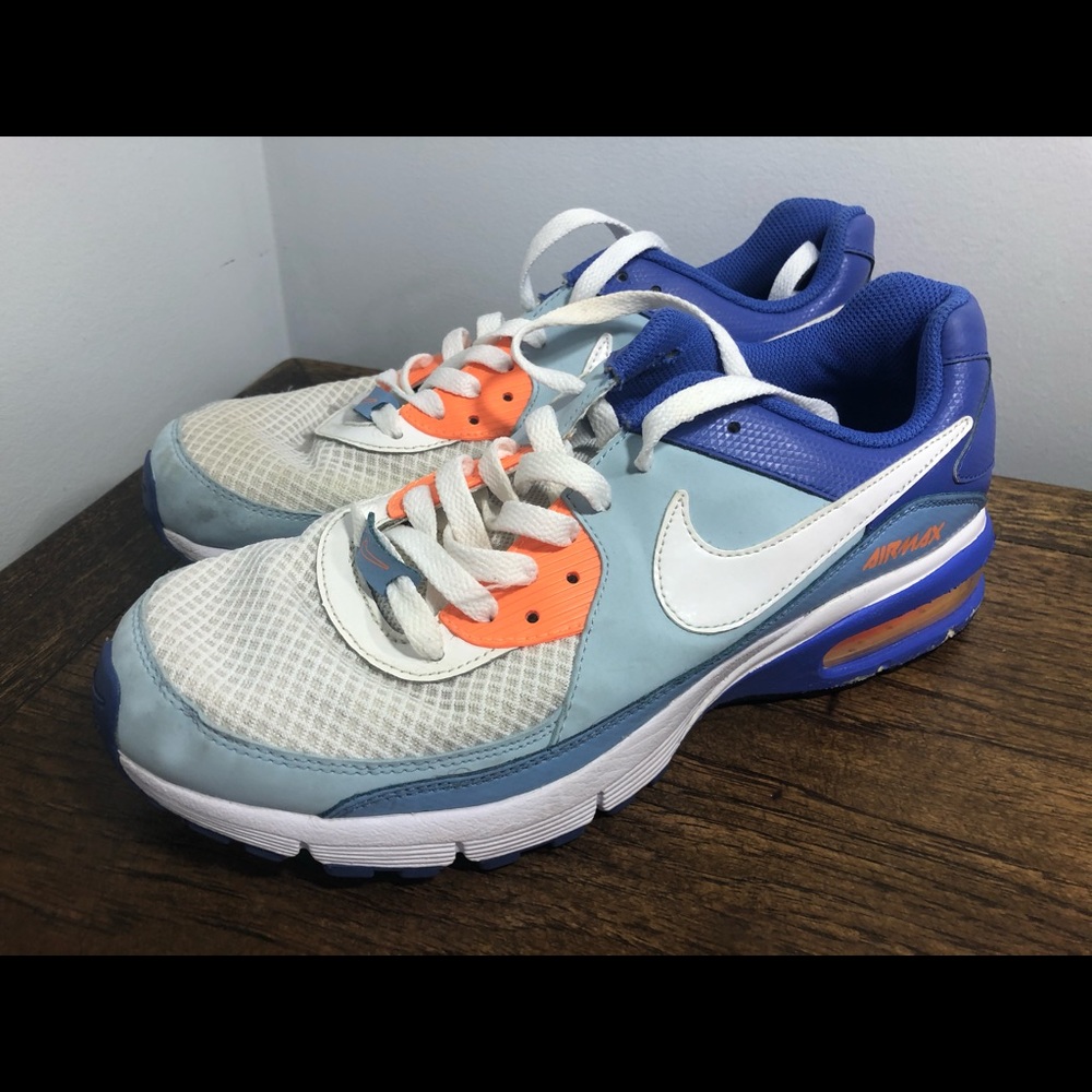 Nike Air Max Woman’s Blue & Orange Shoes Size 10